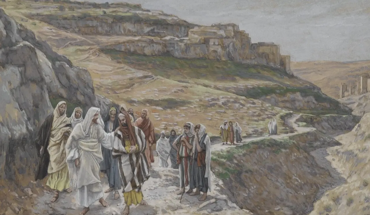Jesus Discourses with His Disciples, James Tissot