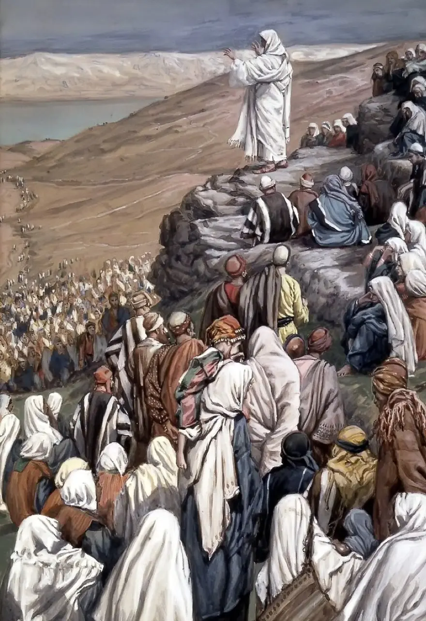 The Sermon of the Beatitudes, James Tissot
