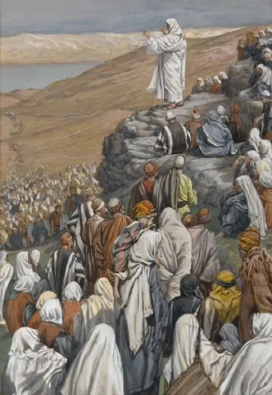 The Sermon of the Beatitudes, James Tissot